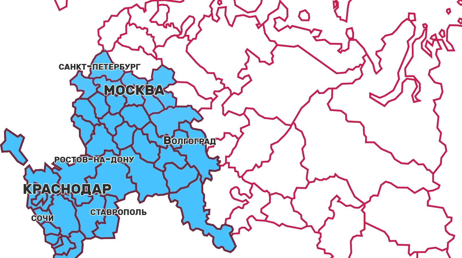 Карта в Новочеркасске